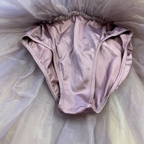 Weissman Dance Costume 12413 Girls Size LC(14) Time After Time French Mauve Tutu - Picture 14 of 16